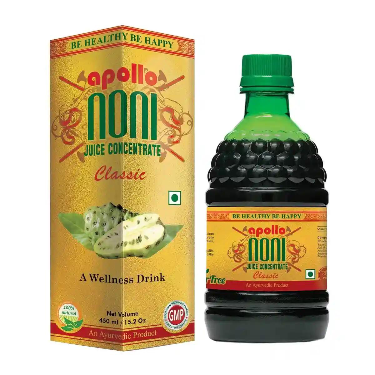 Apollo Noni Juice Classic (Pure Noni Extract) - Double Boost Your Immune, Contain Antioxidant Properties