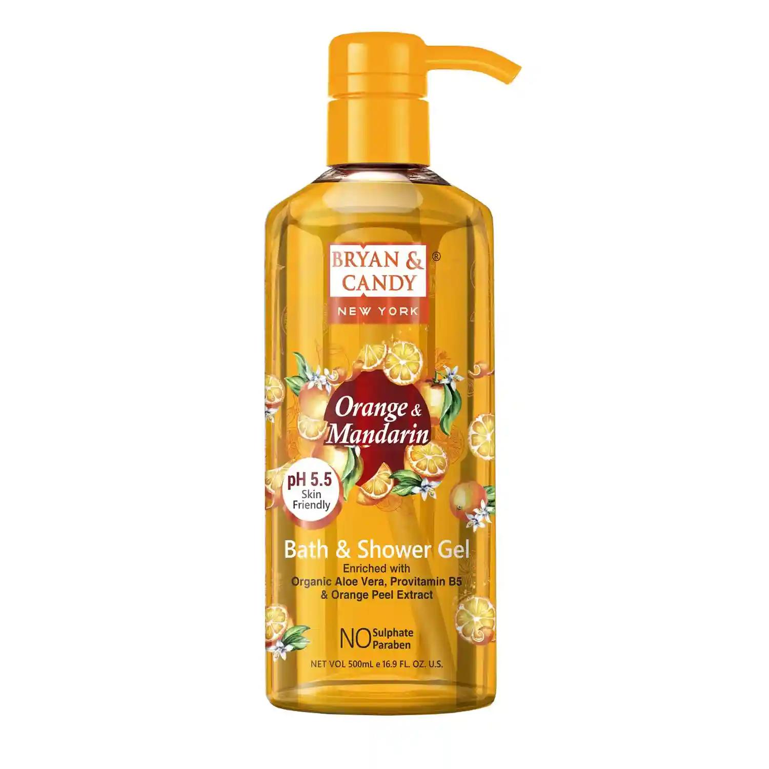 Bryan & Candy Shower Gel with Aloe Vera Gentle, Moisturizing Body Wash for Soft, Supple Skin