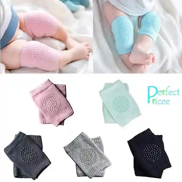 Perfect Pricee Baby Knee Pads for Crawling Toddler Knee Crawler, Elastic Anti-Slip Cotton Knee Pad Leg Warmer for Unisex Infant