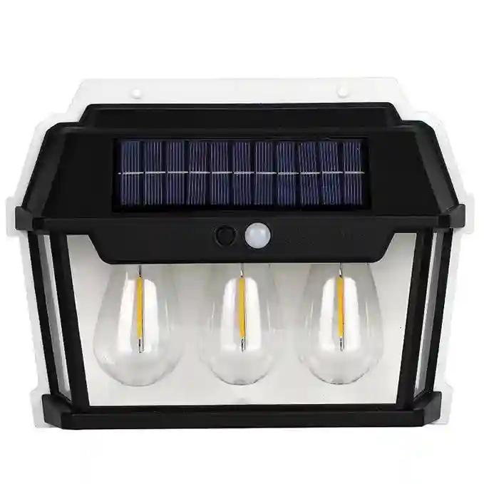 Solar Lights for Outdoor Solar Light Wall Lamp Solar Wall Lantern 3 Modes & Motion Sensor Solar Lights Outdoor Waterproof Wall Mount Light 3 Solar Tungsten Lamp Motion Sensor Solar Lights