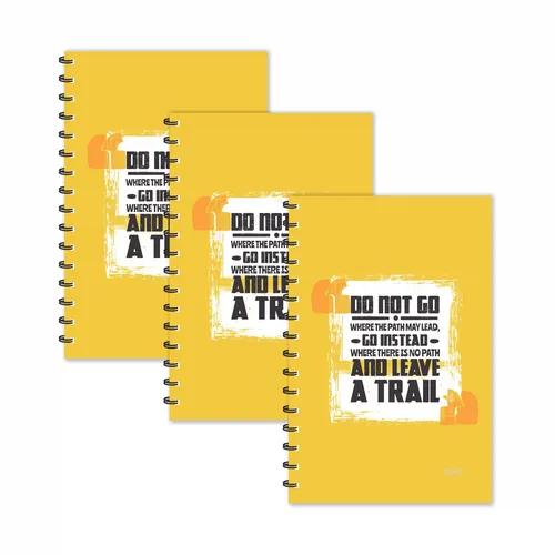 Do Not Go Motivational Diary - Pack Of 3