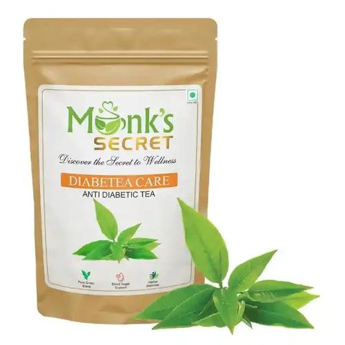 MONK'S SECRET Diabetea Care Herbal Tea |Caffeine Free Tea