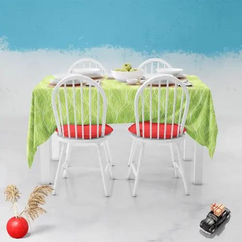 ArtzFolio Spring Leaves D2 | Table Cloth Cover for Dining & Center Table