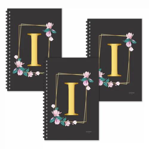 I Letter Ruled Diaries - Pack Of 3