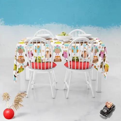 ArtzFolio Pretty Birds | Table Cloth Cover for Dining & Center Table