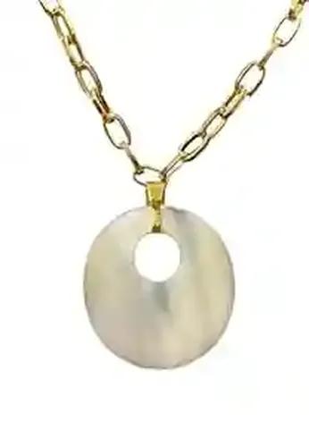 Bohemian Circular Style Pendant with Chain