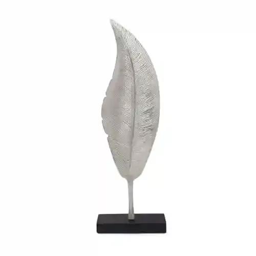 CASA DECOR Falcate Affair Artifact_Silver_9 Inch Large