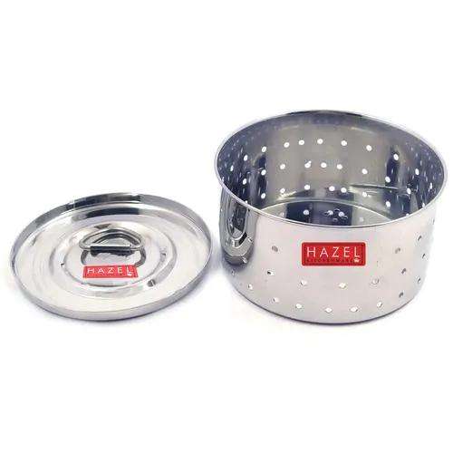 HAZEL Paneer Maker for Home | Stainless Steel Round Shape Paneer Mould | Tofu/Paneer Maker Mould Press