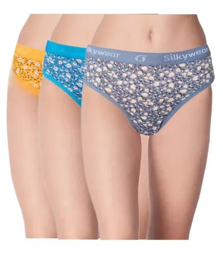 Premium Super Printed Hipster Panty Pack of 3