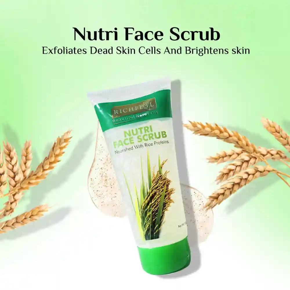 Richfeel Nutri Face Scrub 100 G Pack of 1