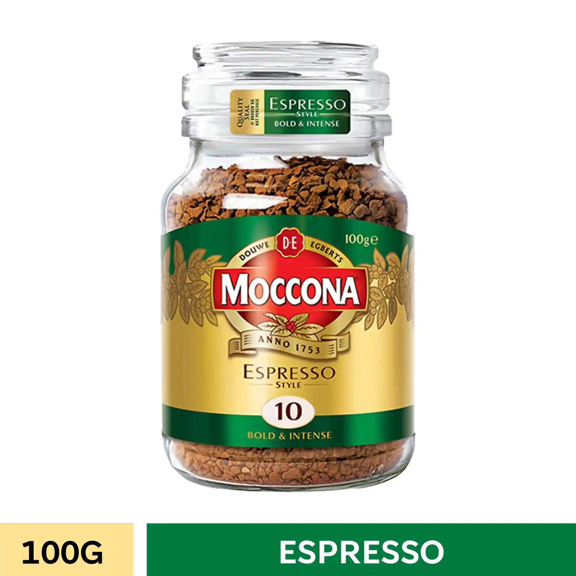 Moccona Espresso Style Instant Coffee 100g