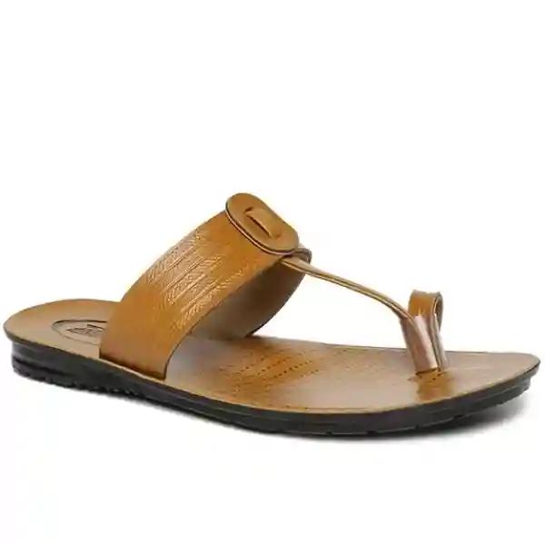 Paragon Men'S Tan Formal Thong Sandals -10 Uk/India (44 Eu)