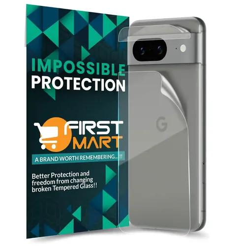 FIRST MART Screen Protector for Google pixel 8 5G - Edge to Edge Back 4 Layer Ultra Thin Unbreakable Membrane - Case Friendly Screen Coverage & Installation Kit (Crystal Clear)