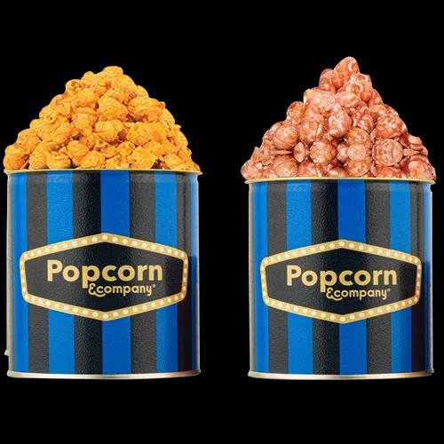 Popcorn & Company Festive Gift Combo- 190 Gm(Crunchy Litchi -130 Gm & Cheddar Cheese Popcorn -60 Gm)