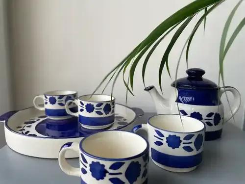 The Giant TeaPot Serveware Collection Blue & White