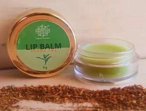 Natural Green Tea Lip Balm (Pack of 3)