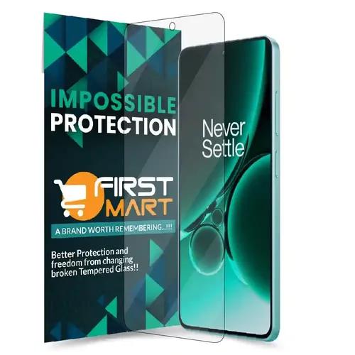 FIRST MART Screen Protector for OnePlus Nord CE 3 5G, Nord 3 and Nord CE 4 5G 5G - Impossible Fiber Case Friendly Screen Protection & Installation Kit (Crystal Clear)