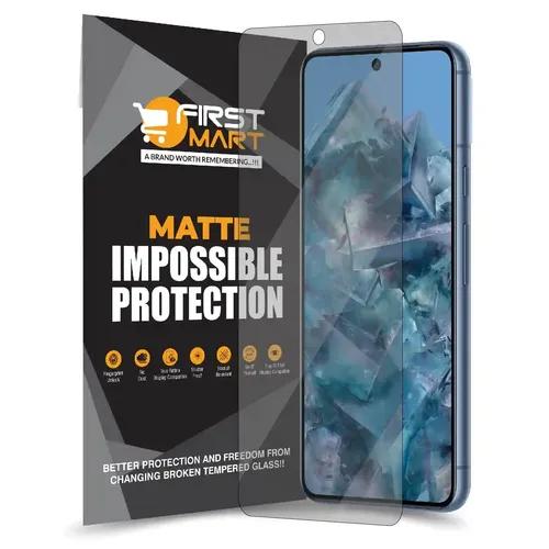 FIRST MART Screen Protector for Google Pixel 8 Pro 5G Impossible Fiber Case Friendly Screen Protection & Installation Kit (Matte)