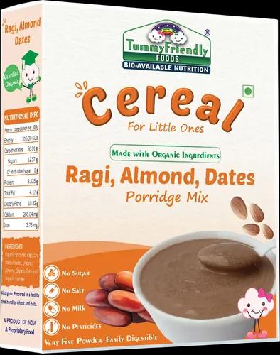 Tummyfriendly Foods Sprouted Ragi, Almond, Dates Porridge Mix Cereal (200 G, 8+ Months)