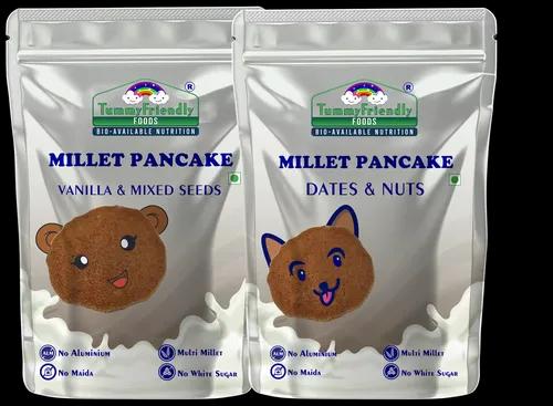 Tummyfriendly Foods Millet Pancake Mix - Dates, Nuts, Seeds. Healthy Breakfast. 2 Packs 150G Each Cocoa Powder (2 X 150 G)