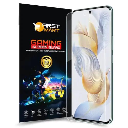 FIRST MART Screen Protector for Honor 90 5G - Nanofiber Unbreakable Membrane Case Friendly Full Edge to Edge Screen Coverage & Installation Kit (Gaming Clear)