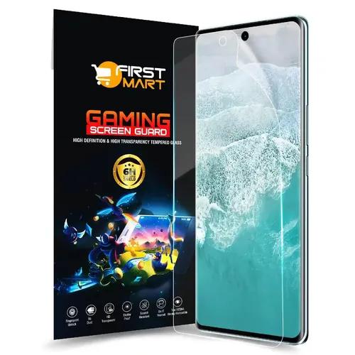 FIRST MART Screen Protector for Vivo V30 Pro 5G - Nano Fiber Unbreakable Membrane Case Friendly Full Edge to Edge Screen Coverage & Installation Kit (Gaming Clear)