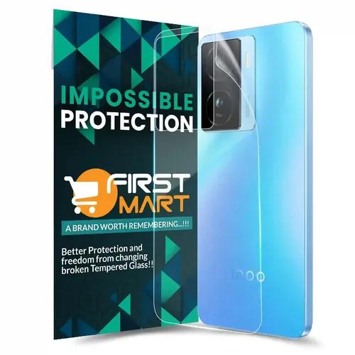 FIRST MART Screen Protector for iQOO Z7s 5G - Edge to Edge Back 4 Layer Ultra Thin Unbreakable Membrane - Case Friendly Screen Coverage & Installation Kit (Crystal Clear)