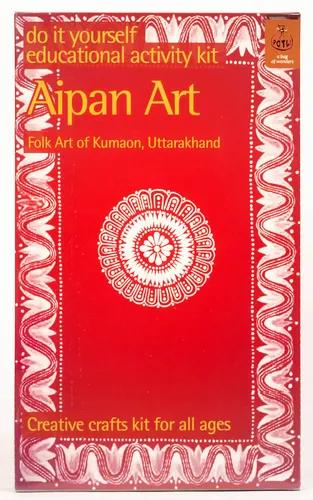 DIY Educational Colouring Kit -Aipan Painting Of Uttarakhand