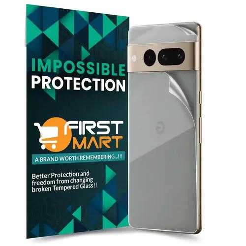 FIRST MART Screen Protector for Google Pixel 7 Pro 5G - Back Nanofiber Unbreakable Membrane Case Friendly Full Edge to Edge Screen Coverage & Installation Kit (Crystal Clear)