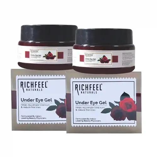 Richfeel Under Eye Gel 50 Gms Pack of 2