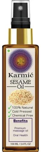 Karmic Cold Pressed White Sesame Oil - 100 Ml