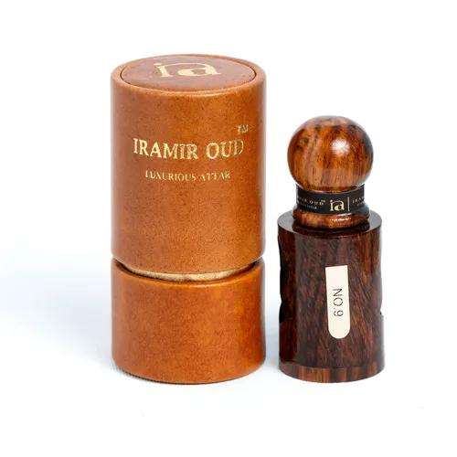 IRAMIR OUD Attar No. 9 Fragrance Long Lasting Luxury Perfume Scent For All Occasions, Travel Size Roll On For Women And Men Skin Friendly, 6Ml