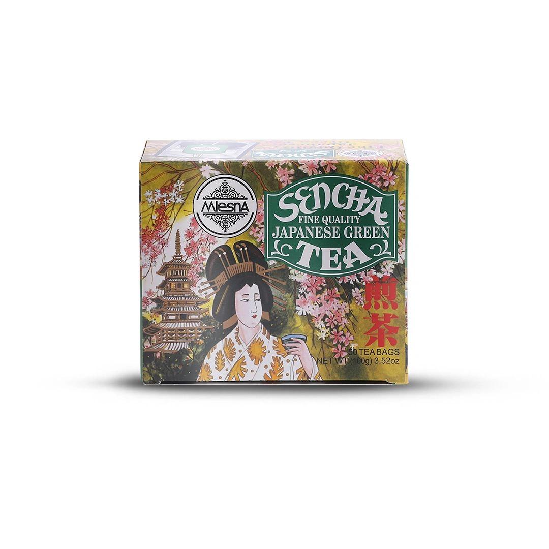 Mlesna Sencha Japanese Green Tea Bag 100g (50 x 2g) (Pack of 1)