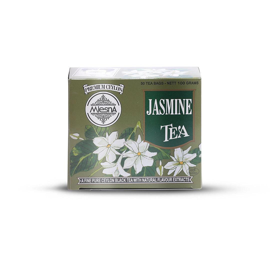 Mlesna Jasmine Tea Bag 100g (50 x 2g) (Pack of 1)