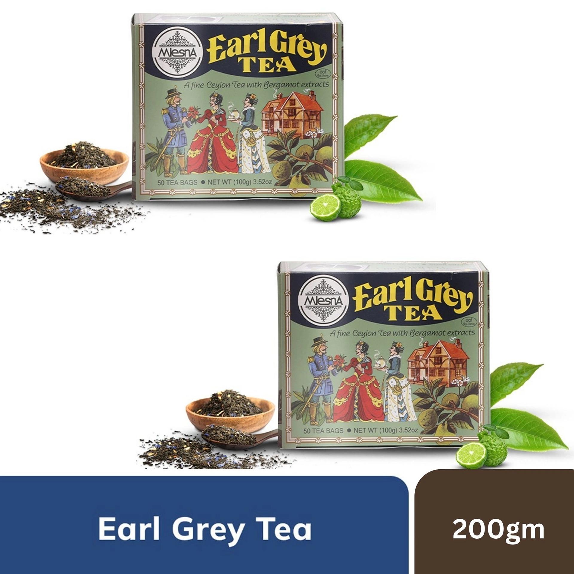 Mlesna Earl Grey Tea Bag 200g (100g x 2) (Pack of 2) (100g each)